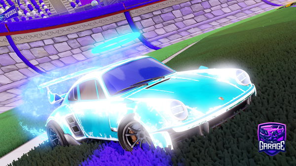 A Rocket League car design from champ134