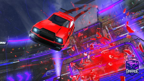A Rocket League car design from Mazizyt