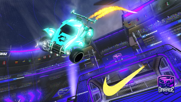 A Rocket League car design from AWSFALCON