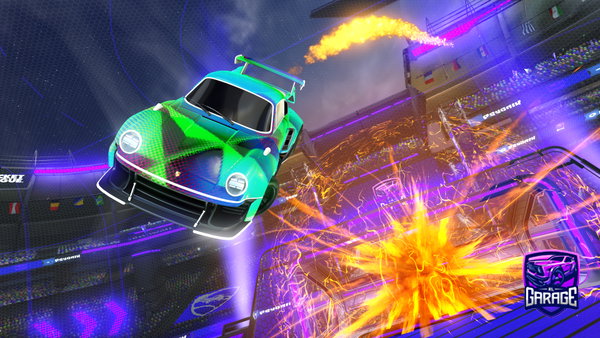 A Rocket League car design from Galaxyyoo_GX1