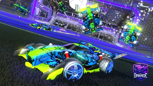 A Rocket League car design from BillyStevo99