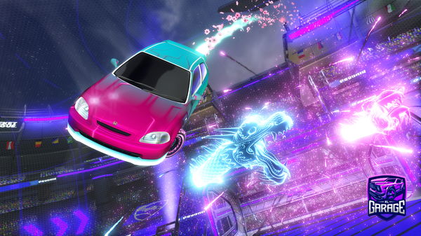 A Rocket League car design from Bomb_58