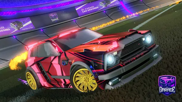 A Rocket League car design from jahtavius