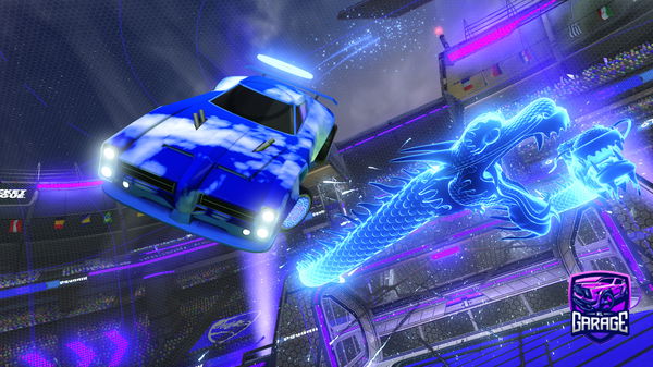 A Rocket League car design from anIcyDoge