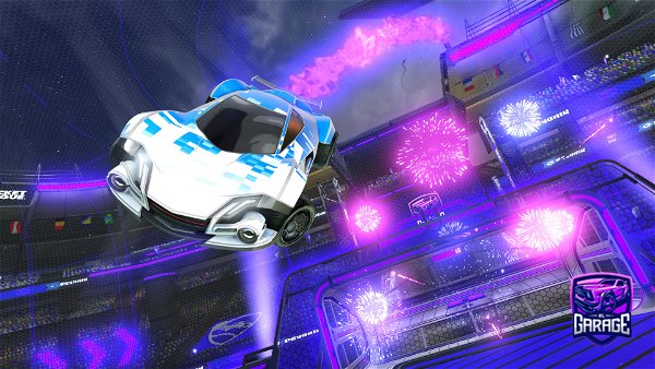 A Rocket League car design from TPRIZZLERS
