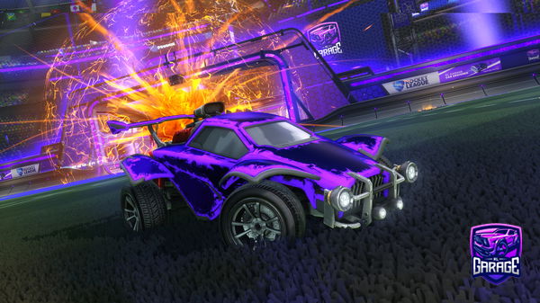 A Rocket League car design from Hugooooo17