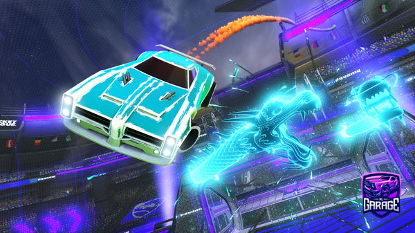 A Rocket League car design from PRGRyan