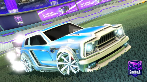 A Rocket League car design from lildougnuts08