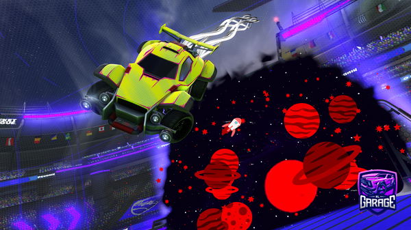 A Rocket League car design from Dj_Ham_Der