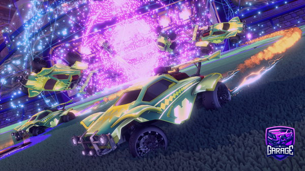 A Rocket League car design from D8l6