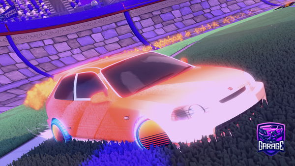 A Rocket League car design from Liltikojr69