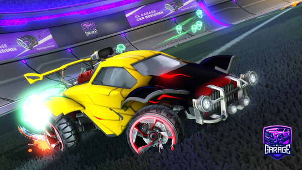 A Rocket League car design from Chill19