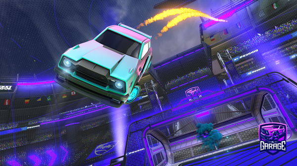 A Rocket League car design from Staubsaugerus