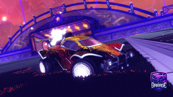 A Rocket League car design from Sibbiline