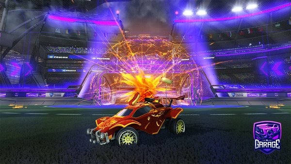 A Rocket League car design from Astral12345