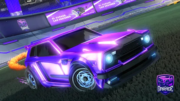 A Rocket League car design from RYZE_Vitql