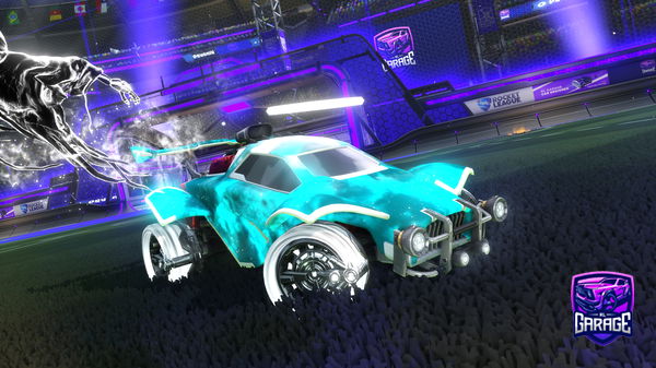 A Rocket League car design from ShooterinoS