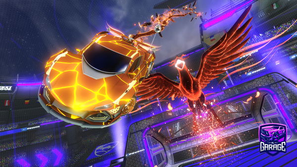 A Rocket League car design from MikeMarshall