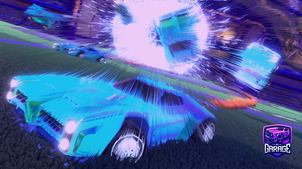 A Rocket League car design from Fischerrs-Fritz