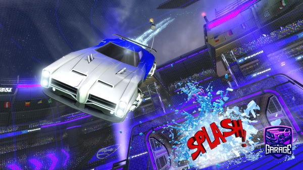 A Rocket League car design from gameslinga