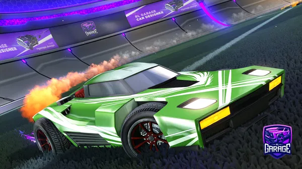 A Rocket League car design from shieldz