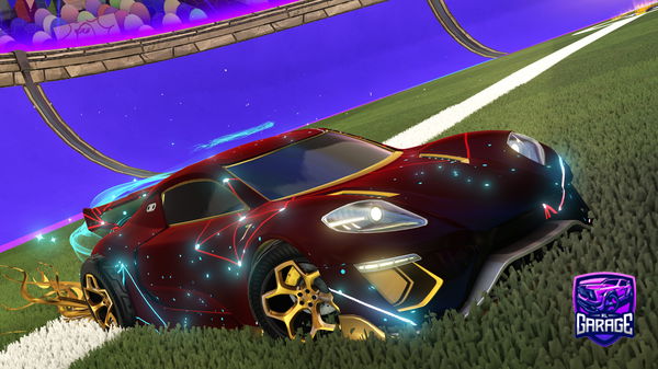 A Rocket League car design from Csoltokrisz