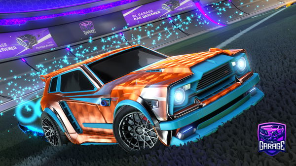A Rocket League car design from FennecUserRlcs