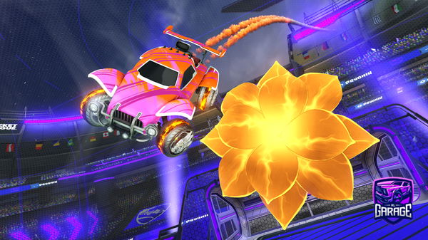 A Rocket League car design from toxicmuslirige