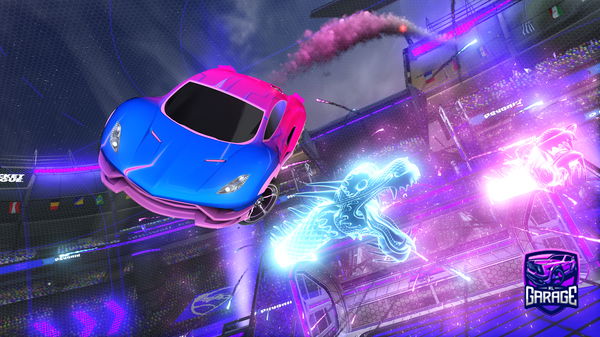 A Rocket League car design from frogfhjdihvme