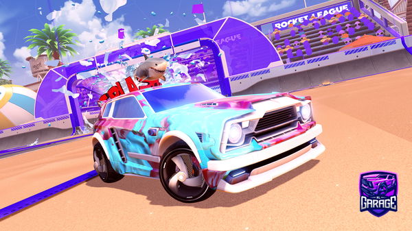 A Rocket League car design from BlackLungSanji