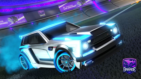 A Rocket League car design from blazerr