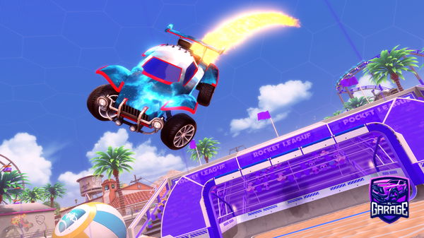 A Rocket League car design from powereset