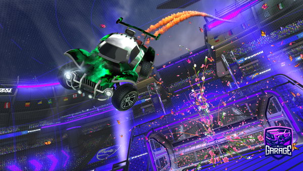 A Rocket League car design from TropicalMst