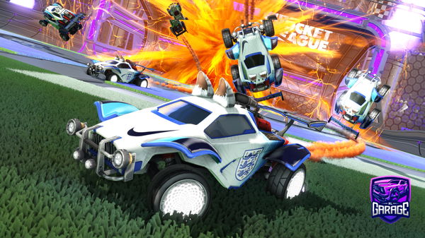 A Rocket League car design from Mrhypermax2
