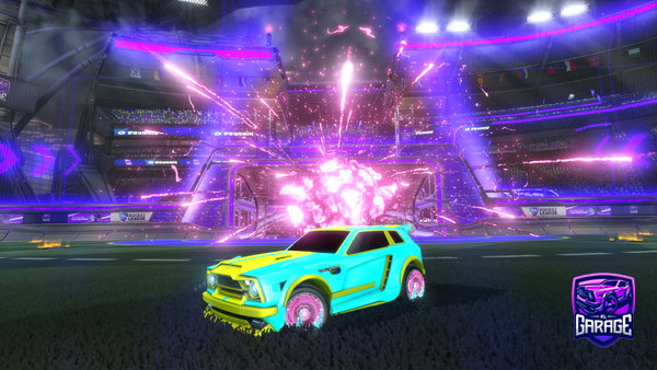 A Rocket League car design from itz_Yuta
