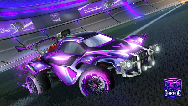 A Rocket League car design from Paul_Simon