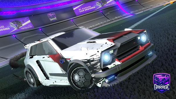 A Rocket League car design from mkhxll