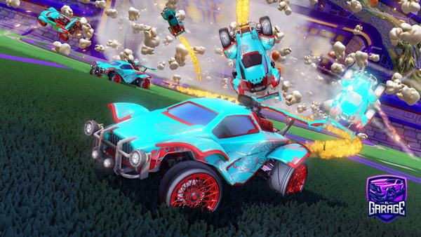 A Rocket League car design from LuNaR_Gh0st_TTV