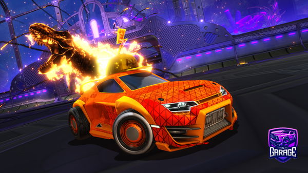 A Rocket League car design from mytheye