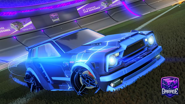 A Rocket League car design from Xoticgg