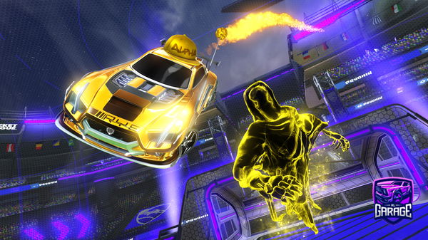 A Rocket League car design from Trader_Skeetz