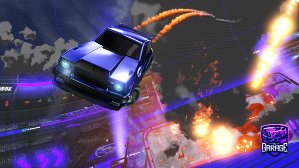 A Rocket League car design from PattyPB-