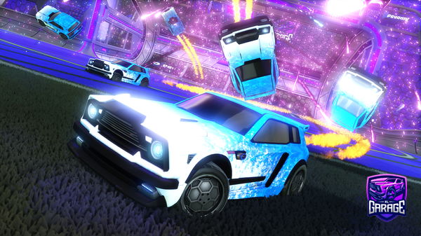 A Rocket League car design from AquaEclipse456