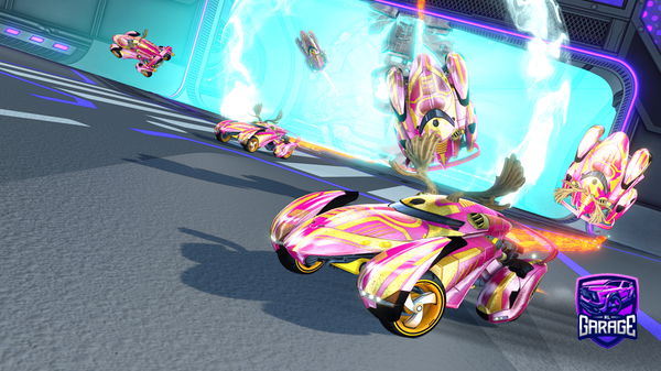 A Rocket League car design from MasterMamba