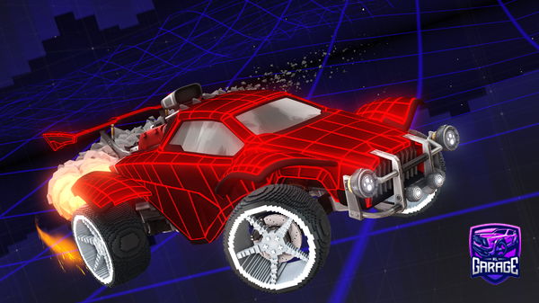 A Rocket League car design from AsphaltSportRL