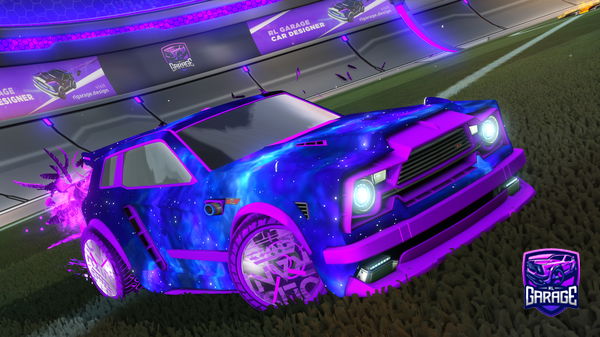 A Rocket League car design from Gamer132884