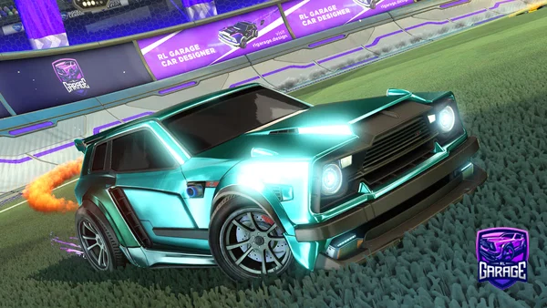 A Rocket League car design from vareo4077