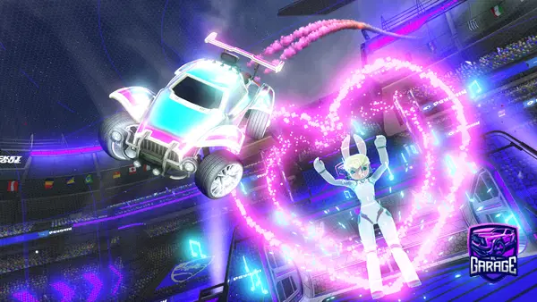 A Rocket League car design from nottesjokolade