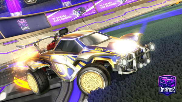 A Rocket League car design from Ljgames