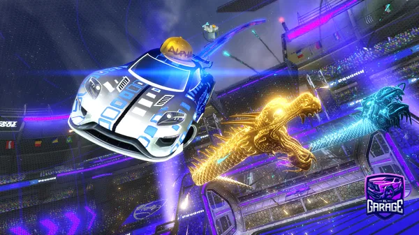 A Rocket League car design from yourmom6213